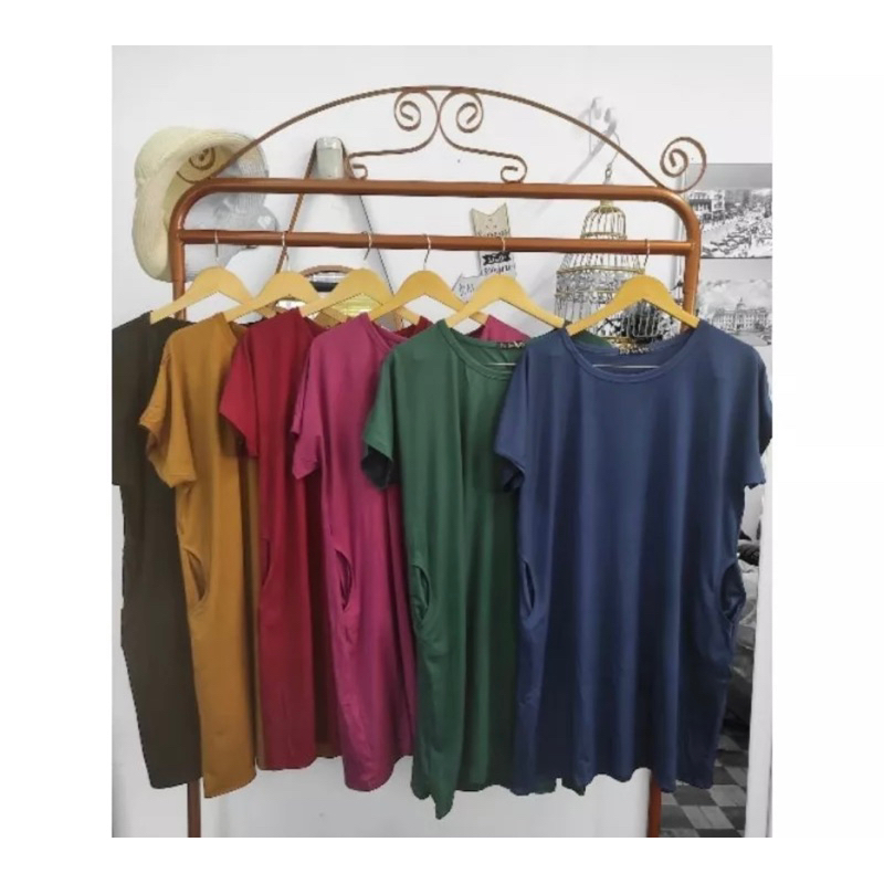 VESTIDO CONFORTÁVEL PLUS SIZE VESTE ATÉ 50