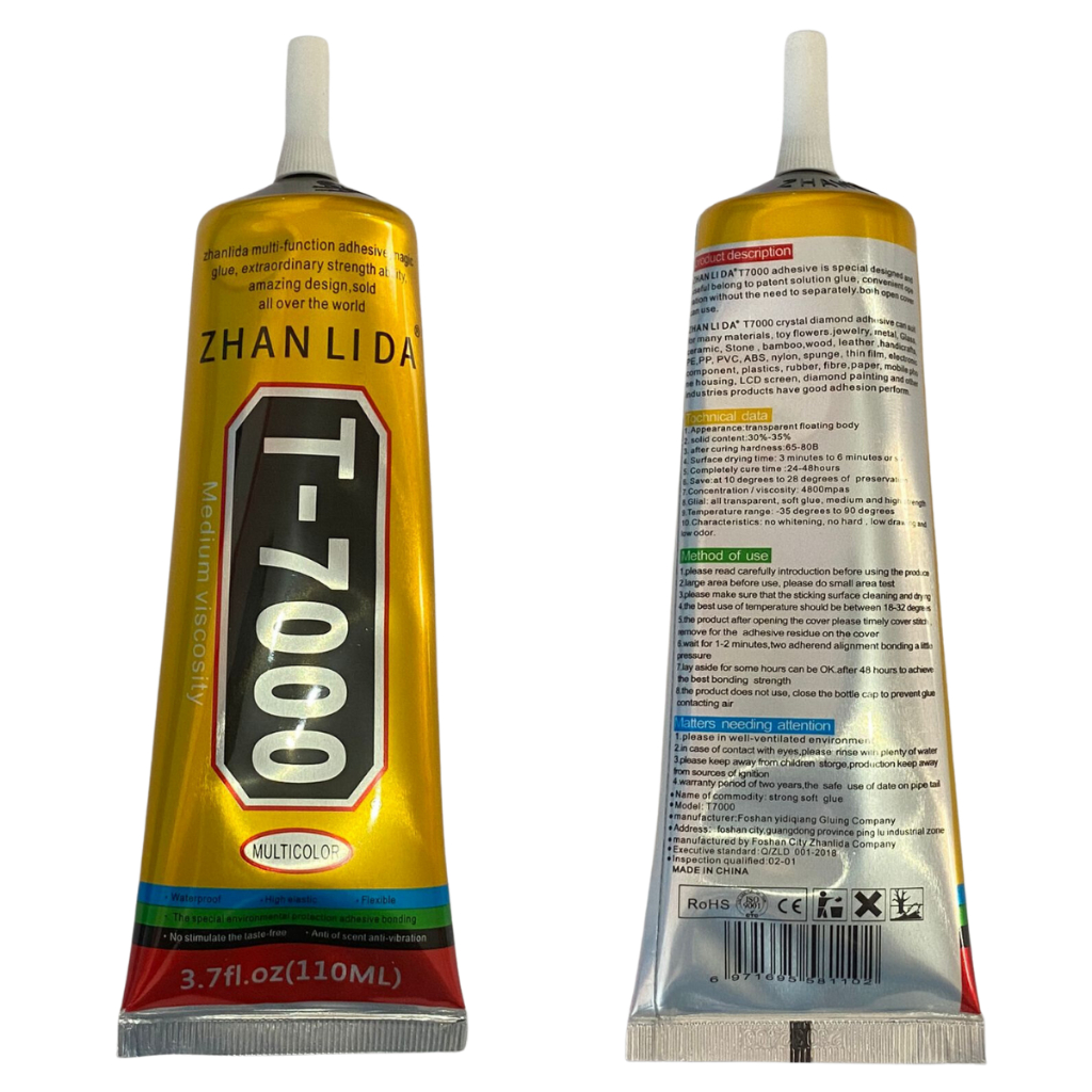 Cola Multicolor Multiuso T7000 Compatível Tela Touch Display