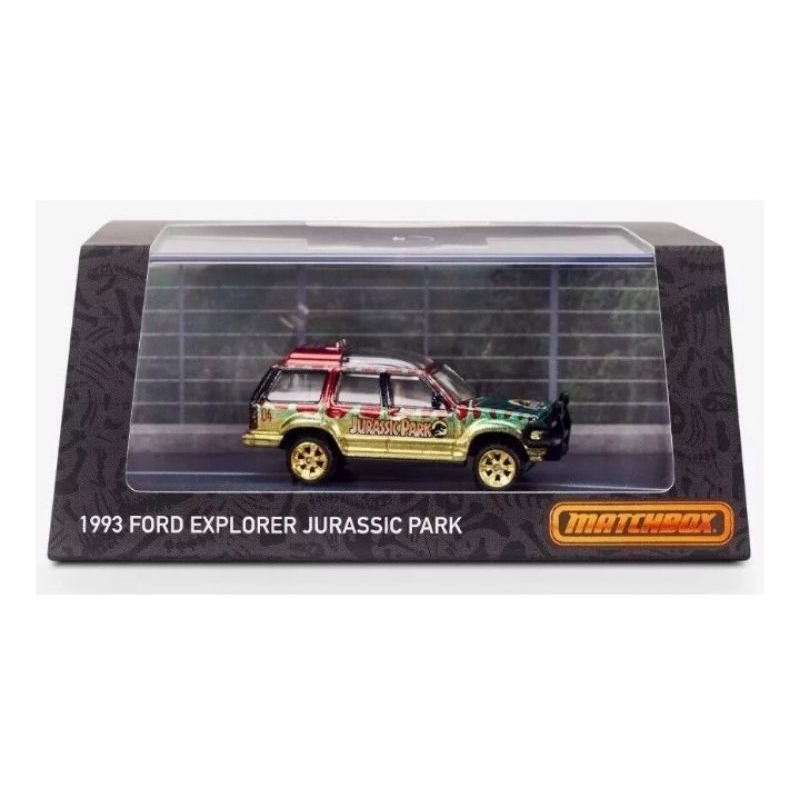 Matchbox 2022 - 1993 Ford Explorer Jurassic Park | Shopee Brasil