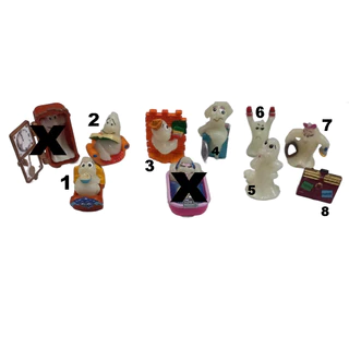 Brinquedo coleção Fantasminhas Fantasmas Kinder ovo antigo Desapego (unidade)