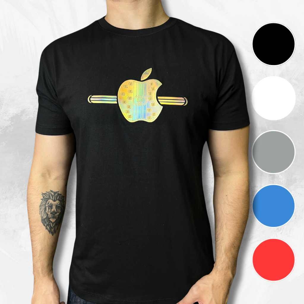 Camiseta Masculina Premium P ao G3 de Algodão Fio 30.1 - Camisa Padrão Shopping