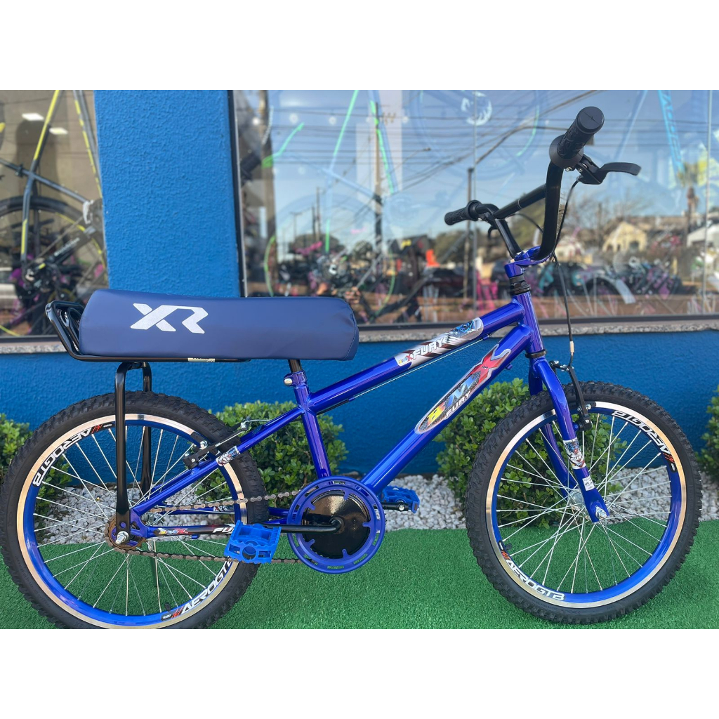 Bicicleta Aro 24 Com Banco De Mobilete 6 Marchas Tipo Bmx Am - Carrefour