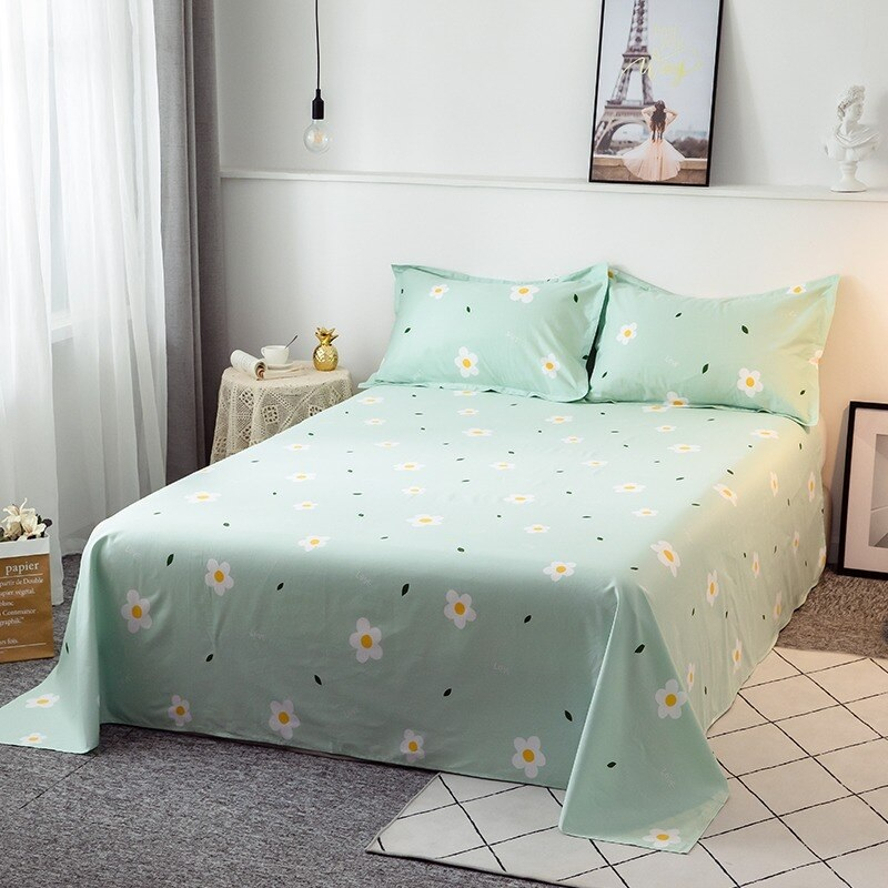 Lençol Avulso Superior Queen Microfibra Estampada Estampas Florais e Geométricas