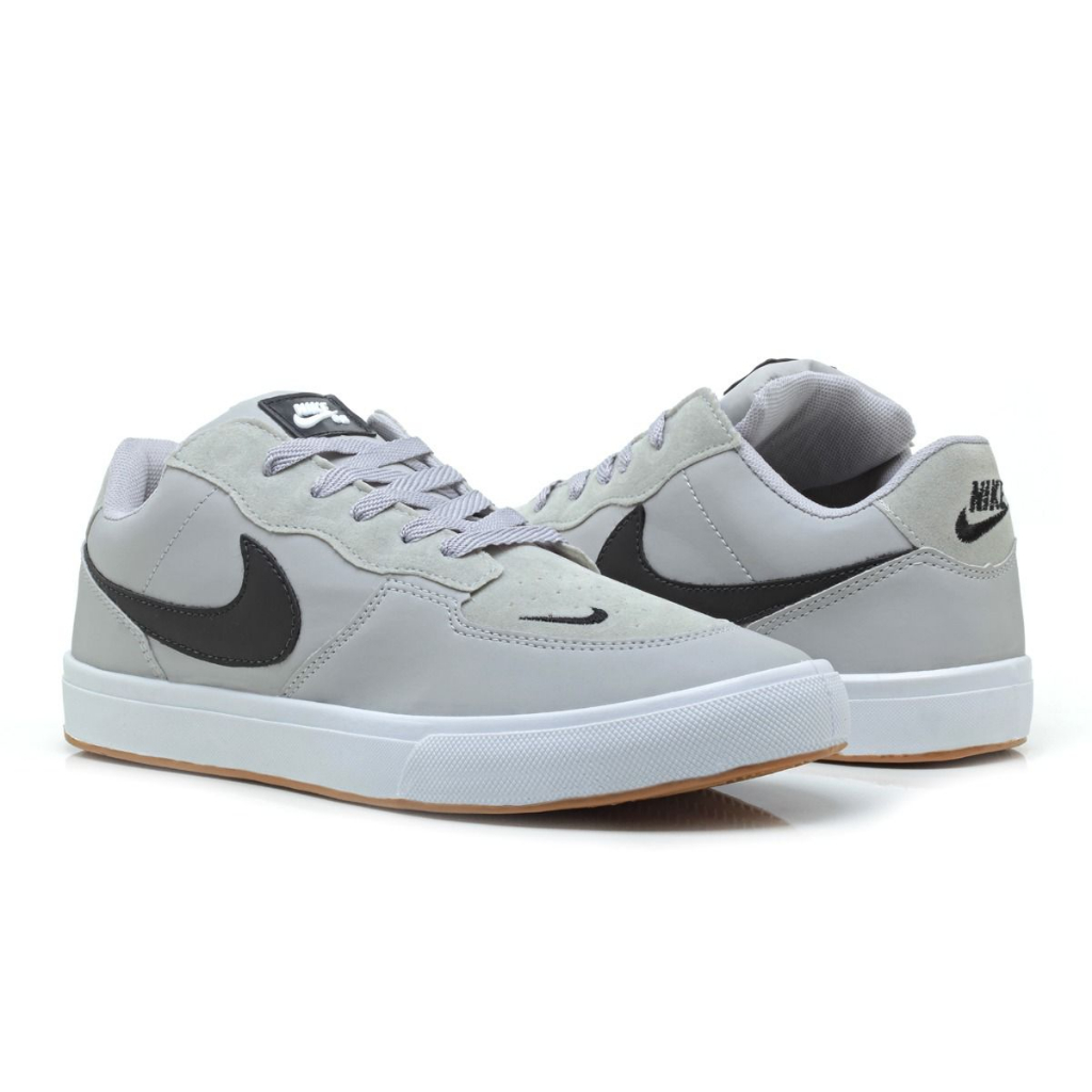 novo Tênis Nike sb sapatênis unissex CINZA/BRANCO masculino e feminino confortável '