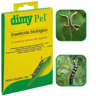 Dimypel Lagarticida Inseticida Biológico Contra Lagartas 20g