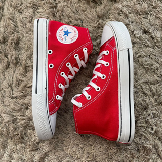 Tênis All Star Converse Cano Alto - Vermelho - Abacashoes Calçados