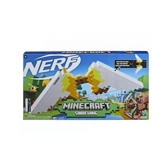 Nerf Minecraft Espada Sox Foil Hearts Tealer Hasbro Original