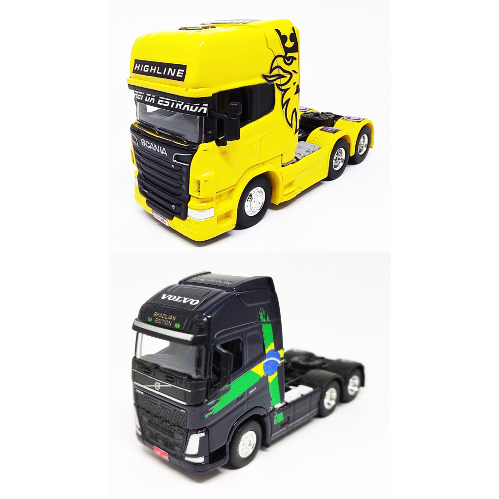 1) Miniatura Caminhão Coca-cola Carreta Scania V8 R730, Frete grátis em  2023