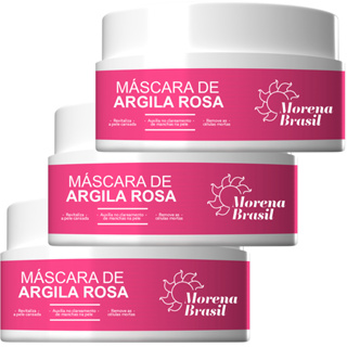 Kit 3X Máscara Hidratante Facial Skin Care Desintoxica Magneticamente - Extrai as toxinas e diminui a oleosidade