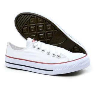 Tênis Cano Curto Tradicional All Star CONVERSE - Branco - Envio Imediato - Unissex
