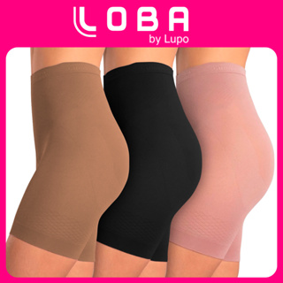 Short Modelador Lupo Original Loba Cinta Modeladora Calcinha Abdominal Bermuda Feminina Sinta Levanta Bumbum