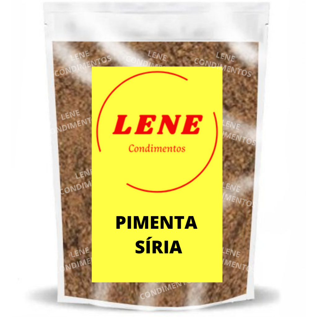 Pimenta Síria Em Pó 250g - LENE CONDIMENTOS | Shopee Brasil