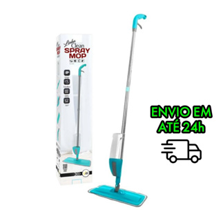 Mop Spray Magico Esfregão Com Reservatorio Rodo De Limpeza Microfibra Refil Vassoura Multiuso