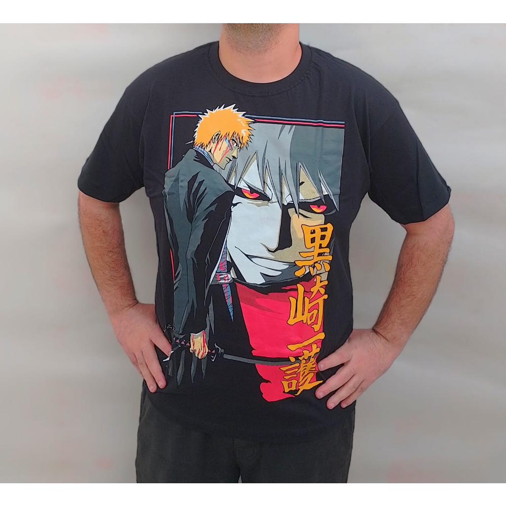 Camiseta Bleach Ichigo Bankai Anime Unissex | Shopee Brasil