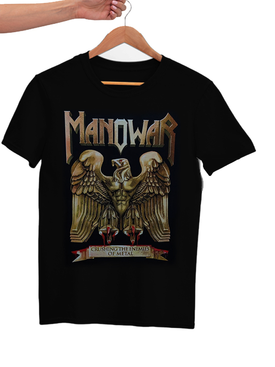 Camiseta Manowar - Crushing The Enemies of Metal