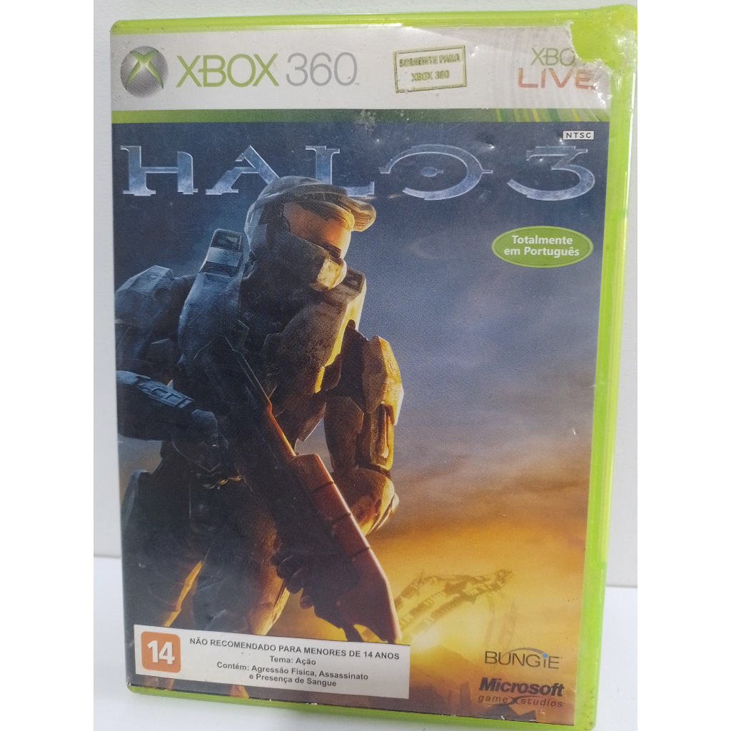 Halo 3 - Jogo XBOX 360 Midia Fisica | Lojas 99