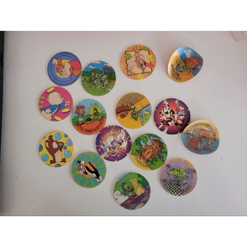 lote tazos looney Tunes elma chips | Shopee Brasil