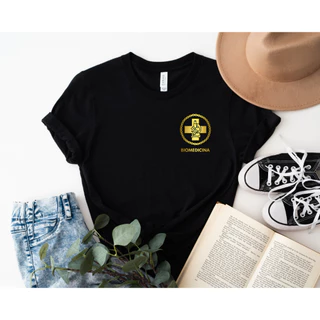 Blusa T-shirt Camiseta Biomedicina Preta