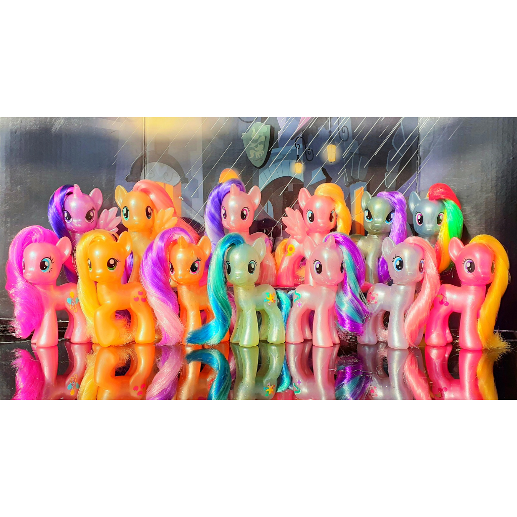Aplique Mechas Tic Tac Coloridas Cosplay Fantasia Equestria Girls My Little  Pony - 14 Und - 50cm Escolha A Personagem!