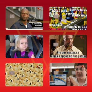 Película Adesivo Cartão Meme Julius McLovin Dog Caramelo Top Simpsons Excelente Qualidade