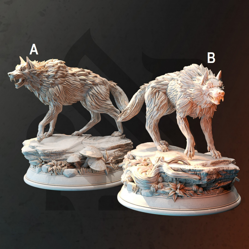 Miniatura para RPG Northern Direwolves DM Stash