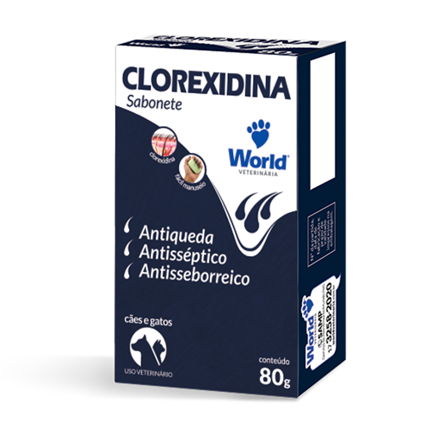 Sabonete Clorexidina para Dermatite Coceiras Antiqueda Antisséptico ...