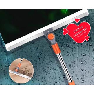 Limpador De Silicone Mágico multi-Funcional De Água Suspensa Versão Banheiro Varredor De Vidros Molhado E Seco De Uso Duplo