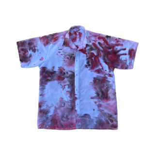 Camiseta Tie Dye Masculina Estampada Gradiente Colorida com Estilo Hip Hop  Solto Macia Moderna