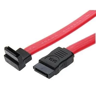 Cabo de Dados Sata ( Serial Ata ) Vermelho 2.0 Para Ligar SSD, HD e Gravador de DVD Unidade
