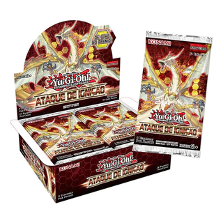 YU-GI-OH! (YUGIOH) - ATAQUE DE IGNIÇÃO - BOOSTER BOX , CARDS ORIGINAIS