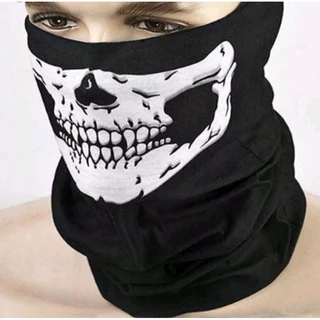 Mascara de gola da Caveira Justiceira , balaclava