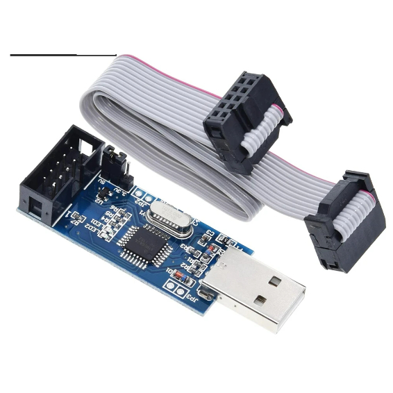 PROGRAMADOR AVR USBASP + ADAPTADOR 6 PINOS | Shopee Brasil