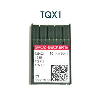 Agulha TQX1 N°11/14 Para Máquina Botoneira c/10un. Groz-Beckert