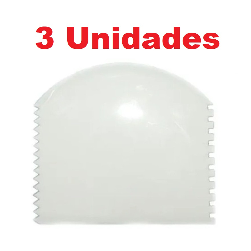 Raspador 4 Funções Meia Lua 3 peças