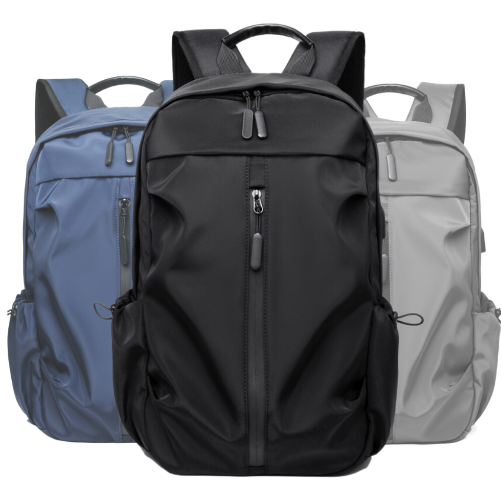 Mochila Masculina Faculdade Impermeável Notebook Entrada Usb