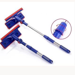 Rodo Ajustável Mágico 2 Em 1 Limpa Vidro E Janelas