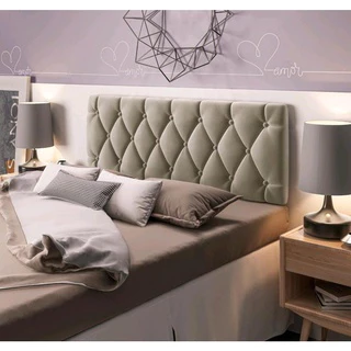 Cabeceira Cama Box Suspense Queen Nicole 158x55