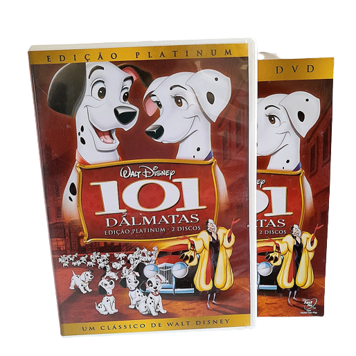 DVDs Disney: 101 Dálmatas, O Rei Leão e Bolt. | Shopee Brasil