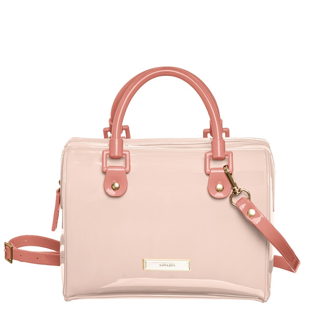 Bolsa Tiracolo Petite Jolie Chains Modern Style Rosa Feminino - itapua