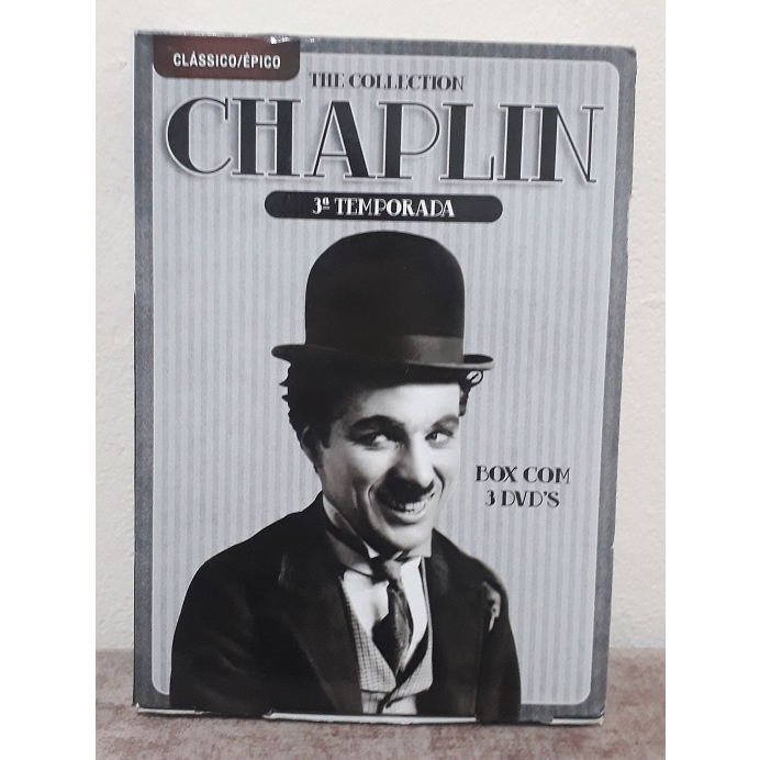 Box DVD The Collection Chaplin - Temporada 1 e 3 | Shopee Brasil