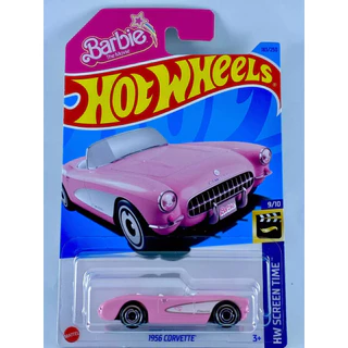 Hot Wheels Corvette Barbie 1956 The Movie Escala 1:64
