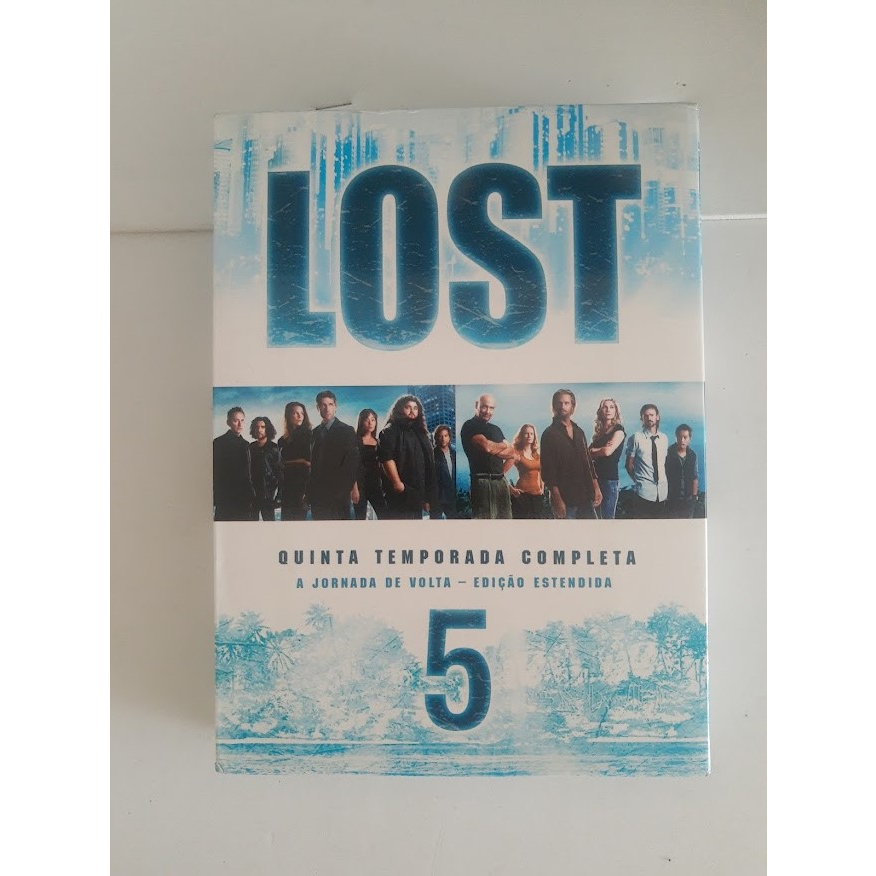 BOX DVD Lost Quinta Temporada Versão Estendida | Shopee Brasil