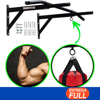 Barra Fixa De Parede Para Crossfit Pull-up Chin-up Tríceps Paralelas