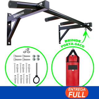 Barra Fixa Parede Musculação Pull-up Pegada Neutra E Aberta