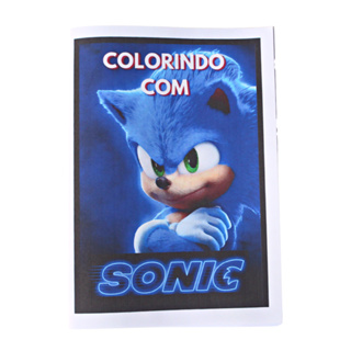 KIt 10 Livros de colorir Sonic - Personalizado - Artigos infantis - Jardim  Jockey Club, Campo Grande 1252786319