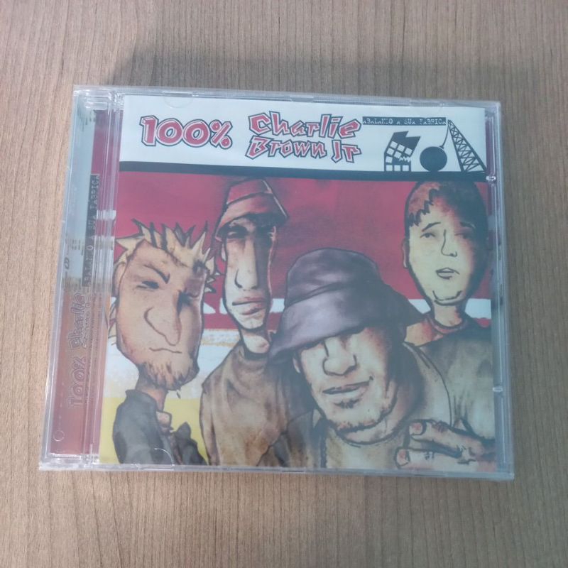 Cd Charlie Brown Jr. - 100 % - Abalando A Sua Fábrica - Lacrado
