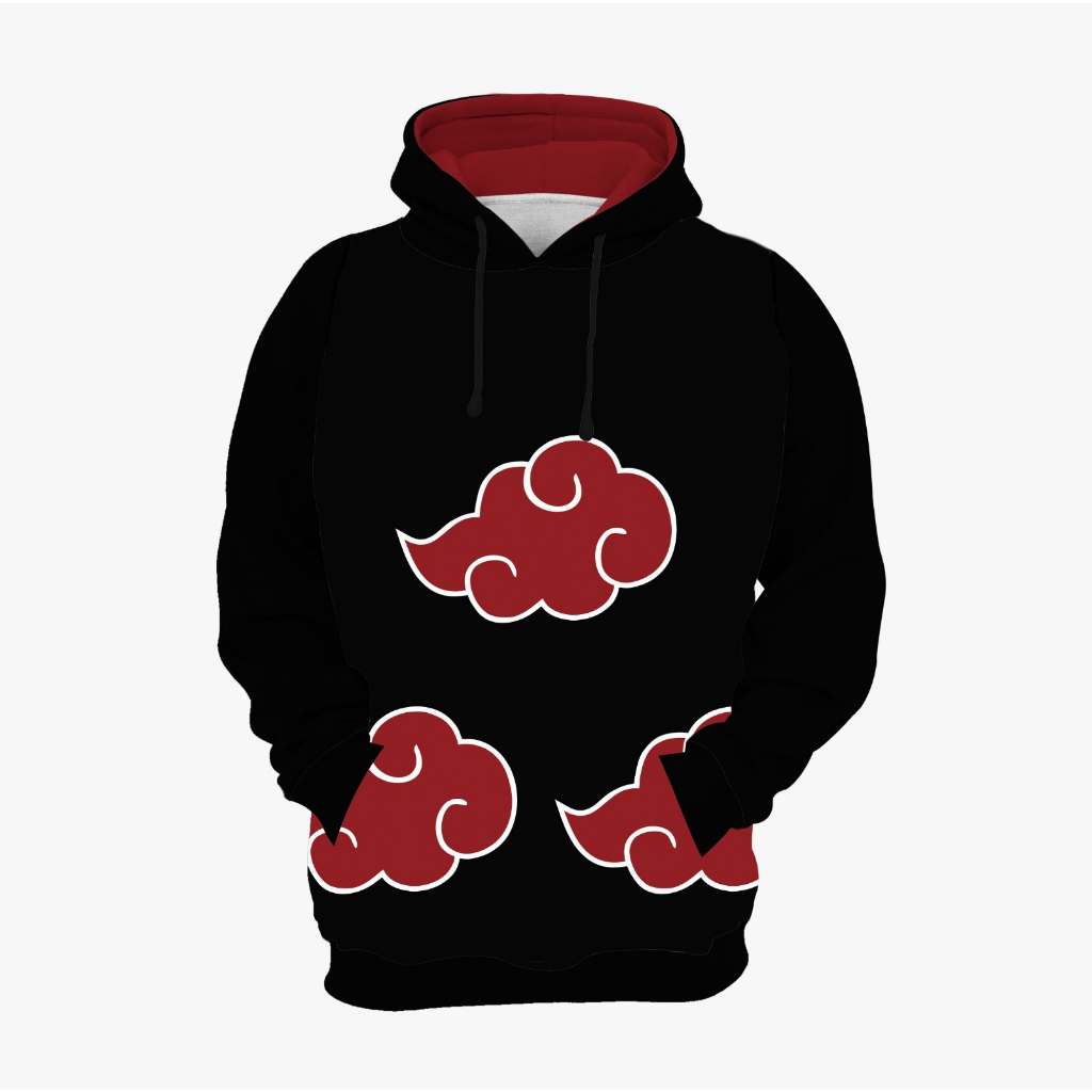 blusa moletom de frio Naruto Akatsuki vilas renegadas simbolos ninjas