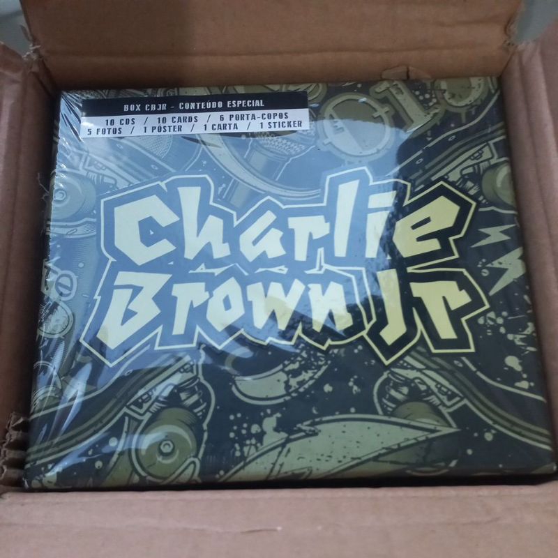 Box Charlie Brown Jr - CBJR Conteúdo Especial - Sem Os Cds - Em Excelente Estado