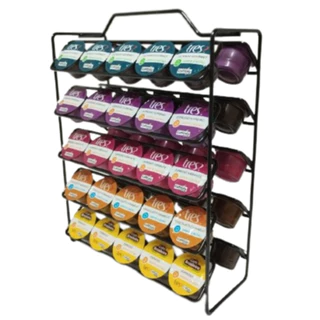 Suporte Porta 50 Cápsulas Café 3 Corações
