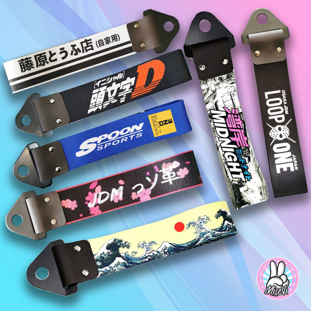 Tow Strap Fita de Reboque Carro JDM MiseVi Shopee Brasil